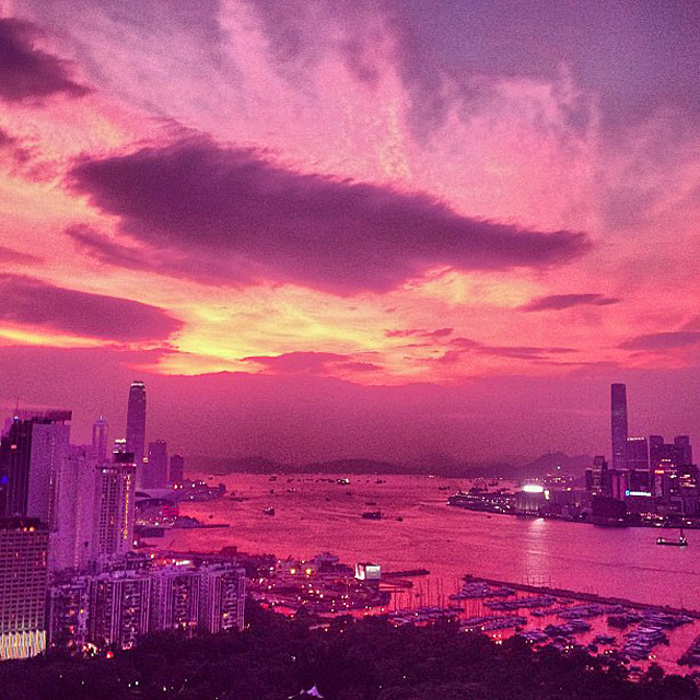 Гонконг достопримечательности в Instagram