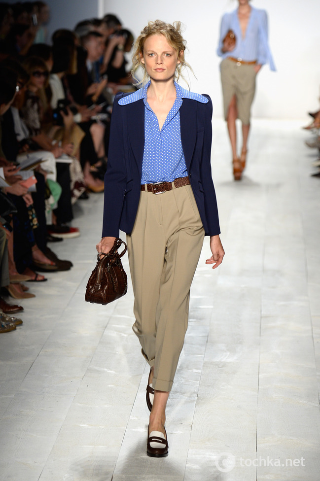 Преппи-стиль на подиумах