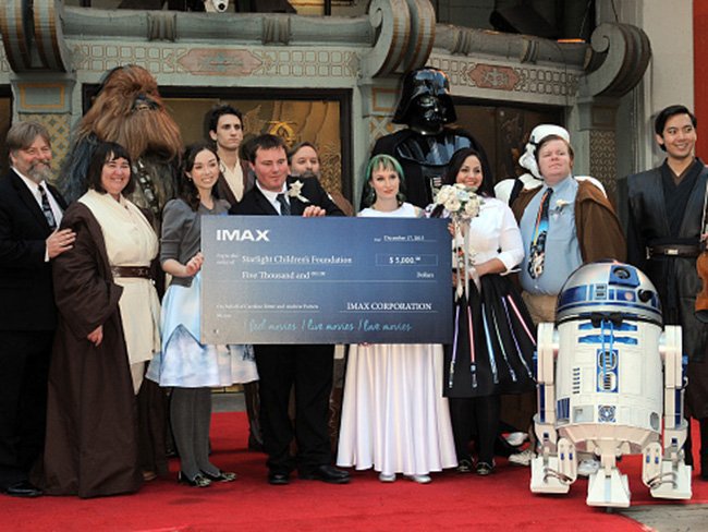 Свадьба в стиле "Звездных войн"