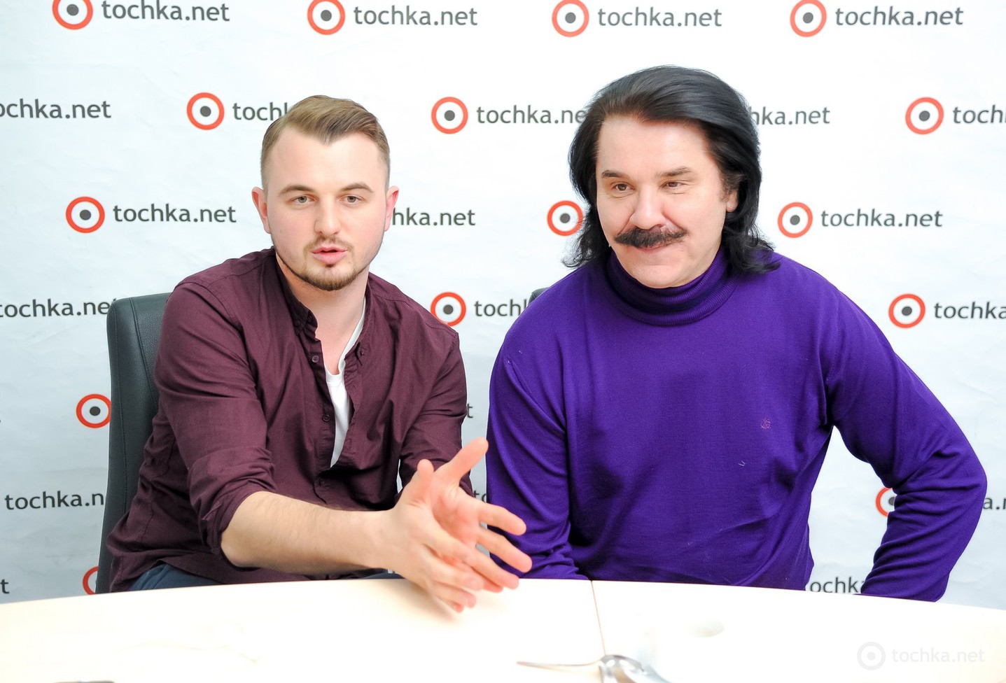 Павел Зибров и Женя Янович в гостях у tochka.net