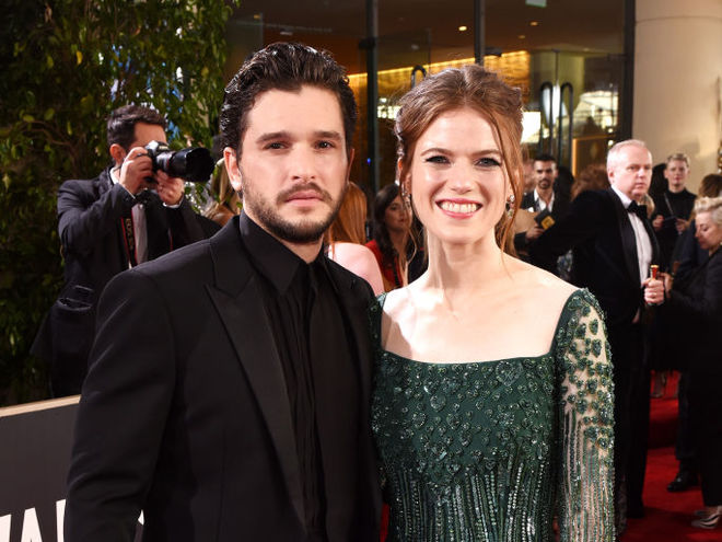 Роуз Лесли и Кит Харингтон