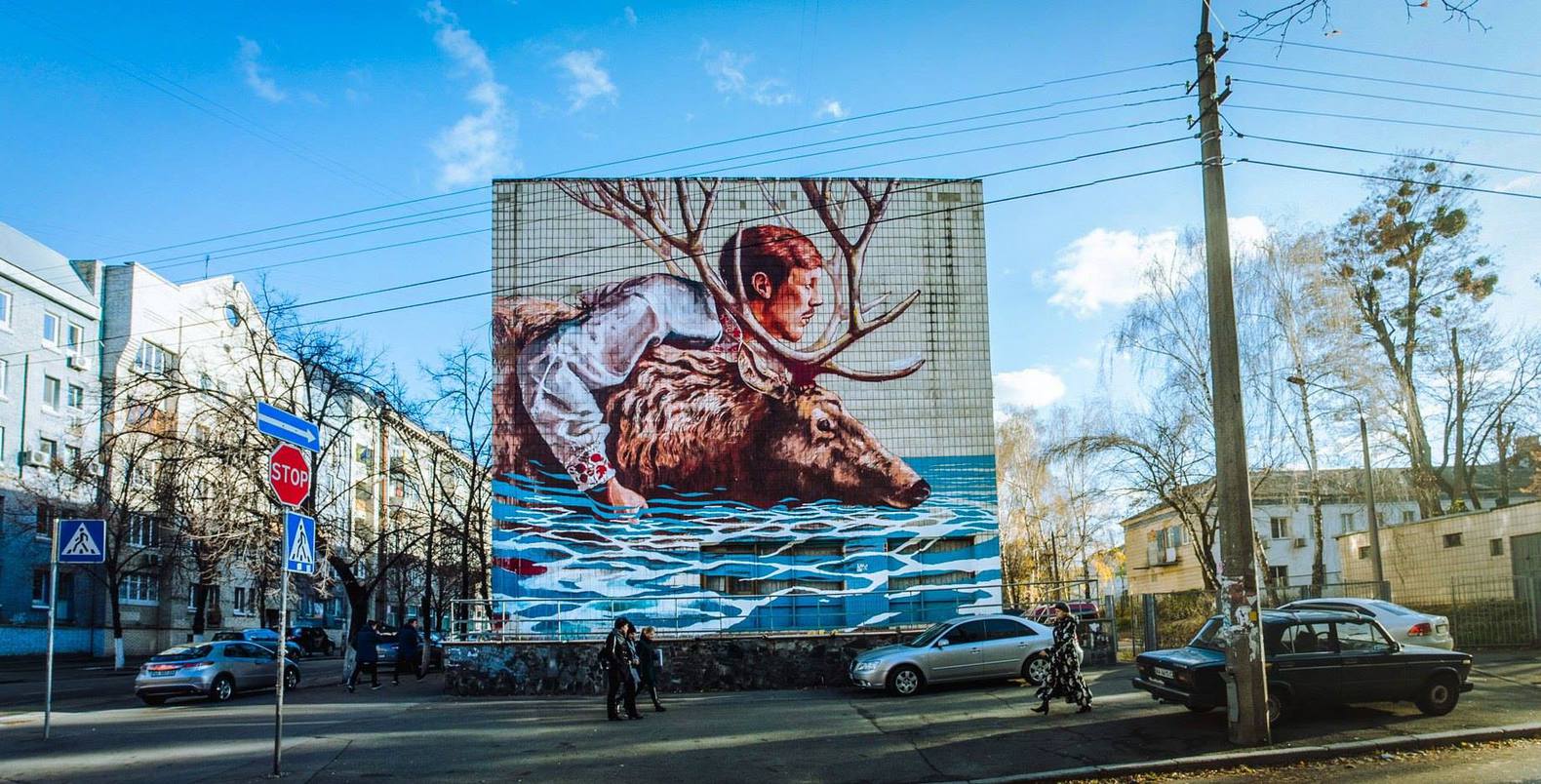 Прекрасное рядом: 25 самых красивых и популярных муралов в Киеве