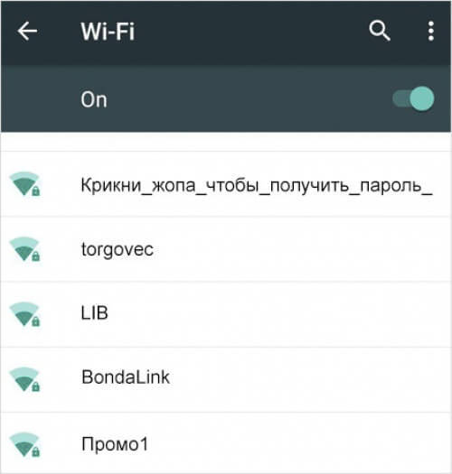 Самые креативные названия Wi-fi сетей