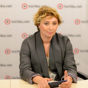 Вікторія Тігіпко, президент ОМКФ, у гостях tochka.net