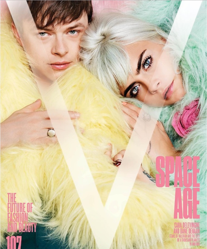 Кара Делевинь для "V" Magazine