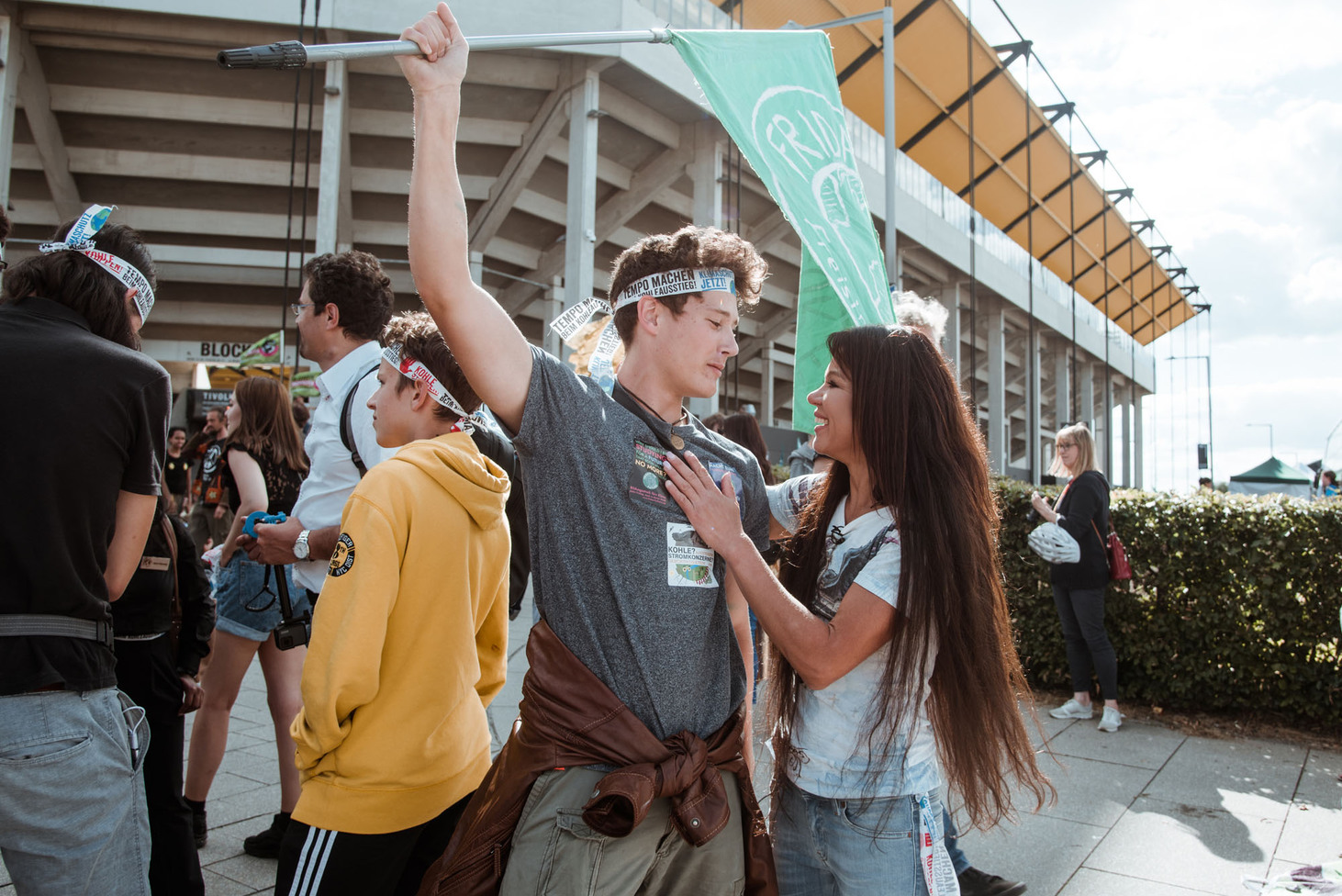 Руслана выступила в Аахене на глобальной демонстрации движения Fridays For Future