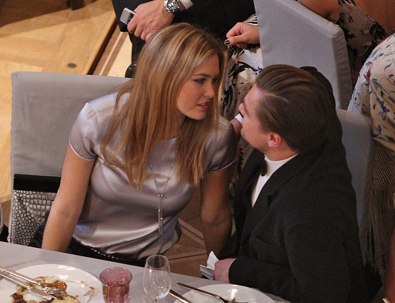 Леонардо Ди Каприо и Бар Рафаэли