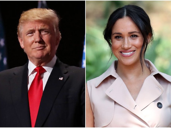 Дональд Трамп и Меган Маркл