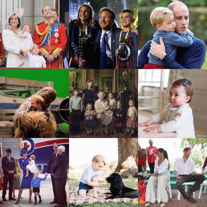 Кейт Миддлтон и принц Уильям з дітьми (COVER)