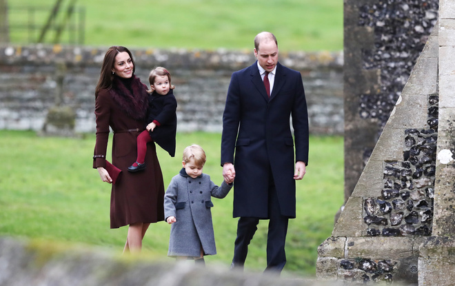 Кейт Миддлтон, принц Уильям и их дети