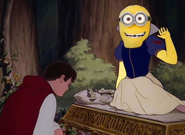 Если бы миньоны были диснеевскими принцессами