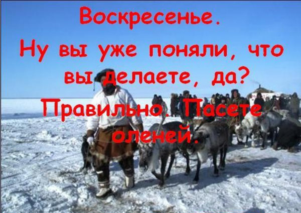 Работа после выходных..