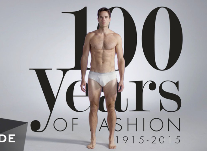 Эволюция стиля: 100 лет мужской моды за три минуты (видео)