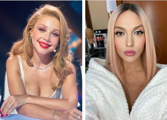 Тина Кароль и Оля Полякова