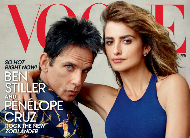 Дерек Зуландер на обложке Vogue