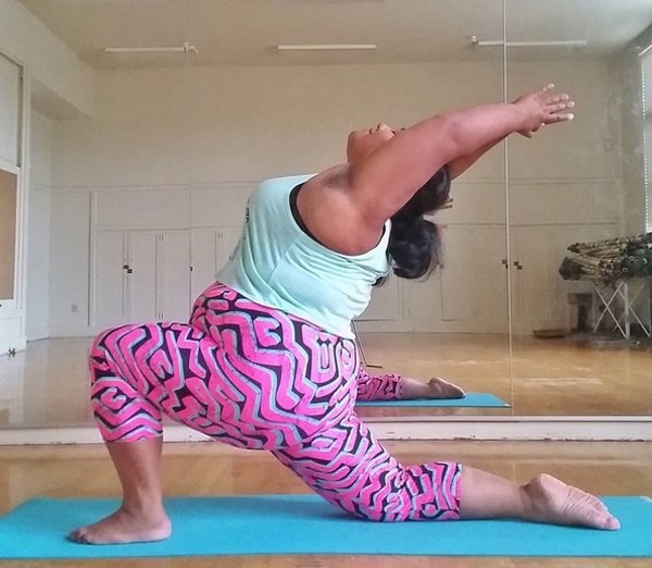 Вдохновляющая йога от 28-летней Валери Сагун