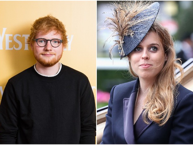 Эд Ширан и принцесса Беатрис