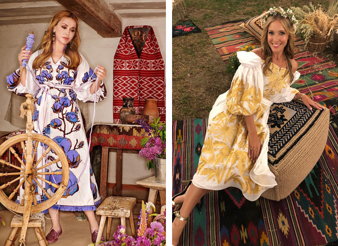 Коллекции вышиванок украинских знаменитостей