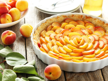 Пирог с абрикосами рецепт
