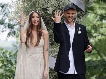 Тепер офіційно: Дорофєєва вийшла заміж за Кацуріна і показала фото у весільній сукні