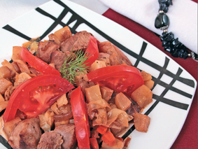 Рагу с бараниной