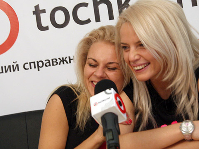 Сборная блондинок Украины