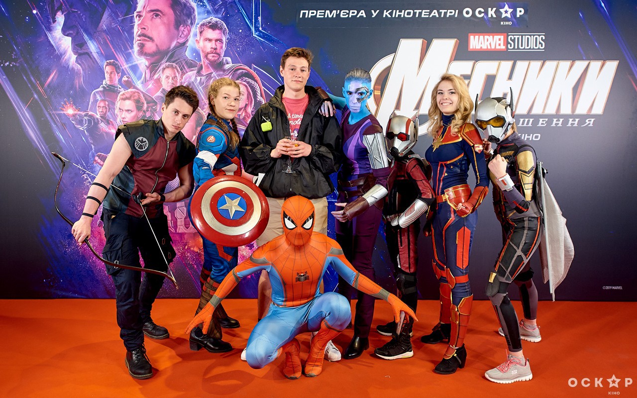 В Киеве состоялась премьера фильма "Мстители: Финал"