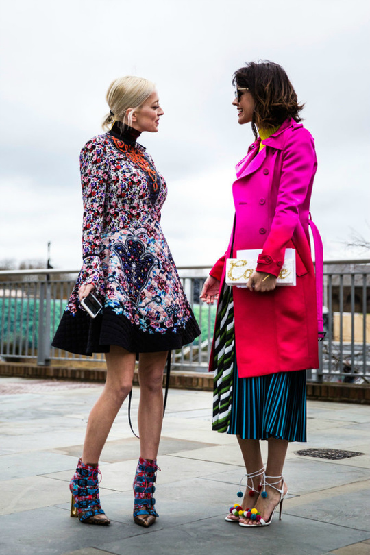 Тиждень моди в Лондоні: street style