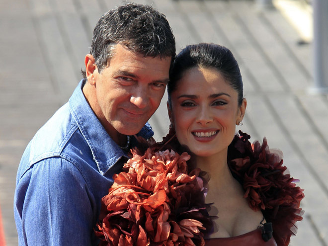 Сальма Хайєк і Антоніо Бандерос