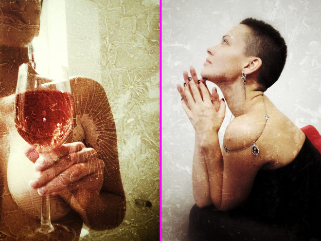 Астафьева показала грудь