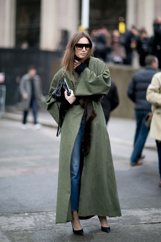 Как модно носить пальто зимой 2020/21