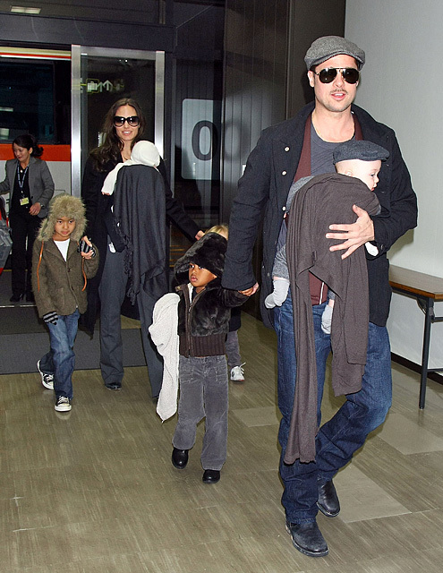 Дети Анджелины Джоли и Брэда Питта