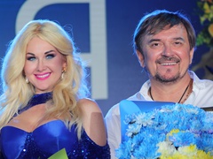 Михайло Грицкан та Катерина Бужинська виступили з благодійним концертом