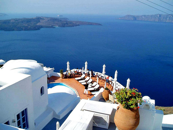 Романтические отели Европы: Sun Rocks Hotel, Santorini
