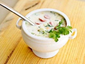 Низкокалорийная окрошка