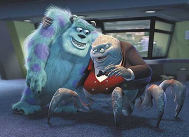 кадр из мультфильма Корпорации Монстров