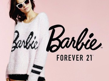 Модная коллаборация Forever 21 и Barbie 