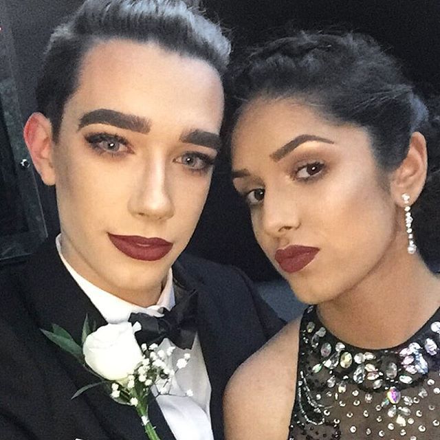 мужчины с макиежем