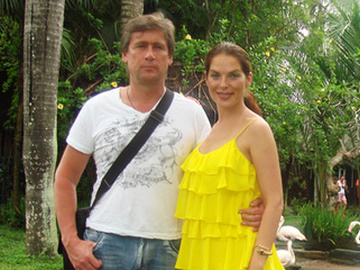 Влада Литовченко с мужем