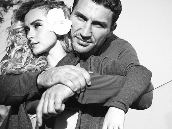 Хайден Панеттьери и Владимир Кличко