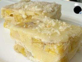 Банановый пудинг