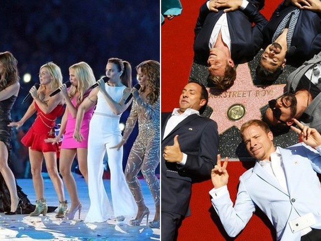 Spice Girls и Backstreet Boys