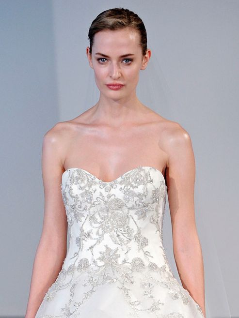 Свадебный макияж - показ Marchesa