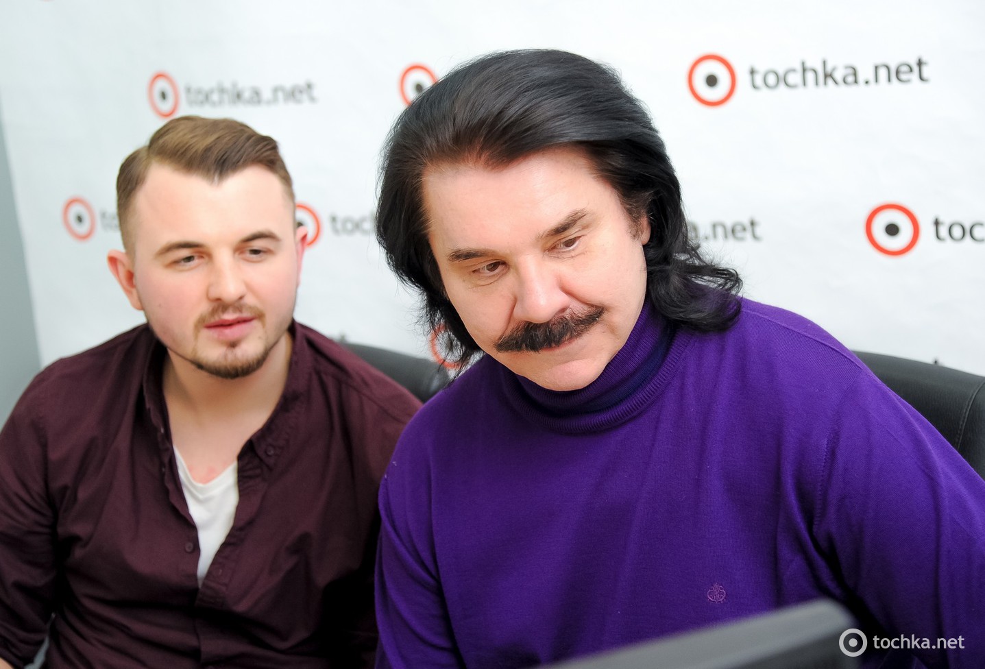 Павел Зибров и Женя Янович в гостях у tochka.net