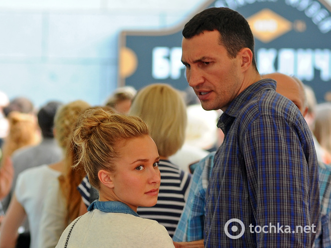 Владимир Кличко и Хайден Панеттьери