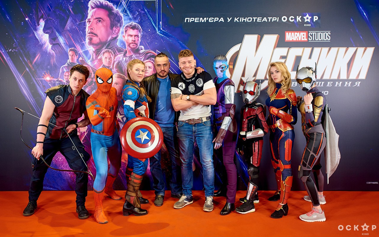 В Киеве состоялась премьера фильма "Мстители: Финал"