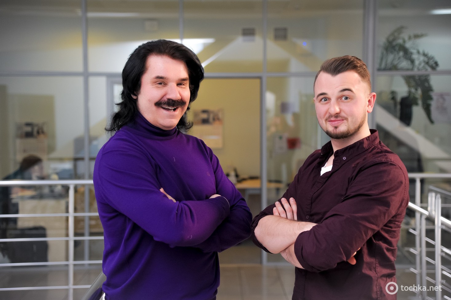 Павел Зибров и Женя Янович в гостях у tochka.net