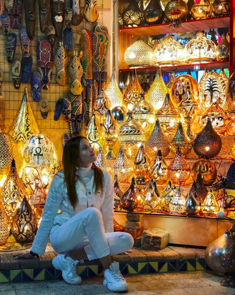 Наталка Денисенко на отдыхе в Египте
