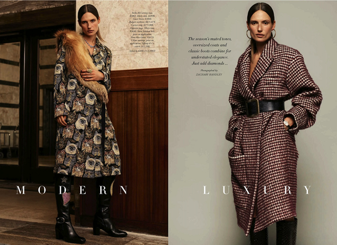 Українська модель Кейт Андервуд для Harper's Bazaar Australia