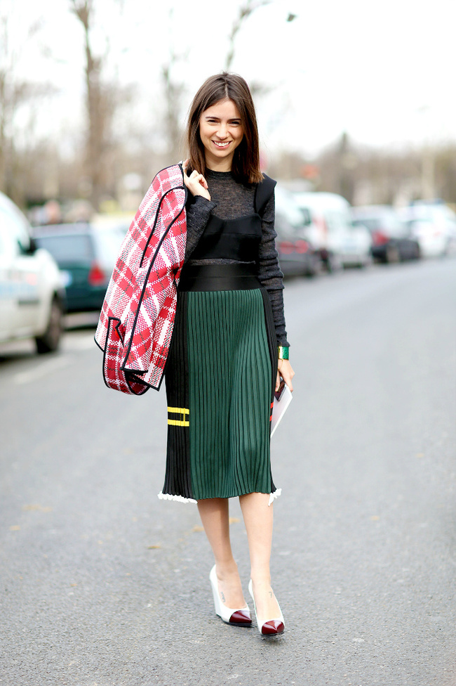 Модные юбки 2016: плиссе